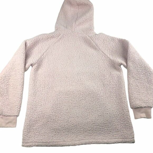 VS PINK Sherpa 1/2 Zip Sweatshirt Hoodie - Picture 7 of 9